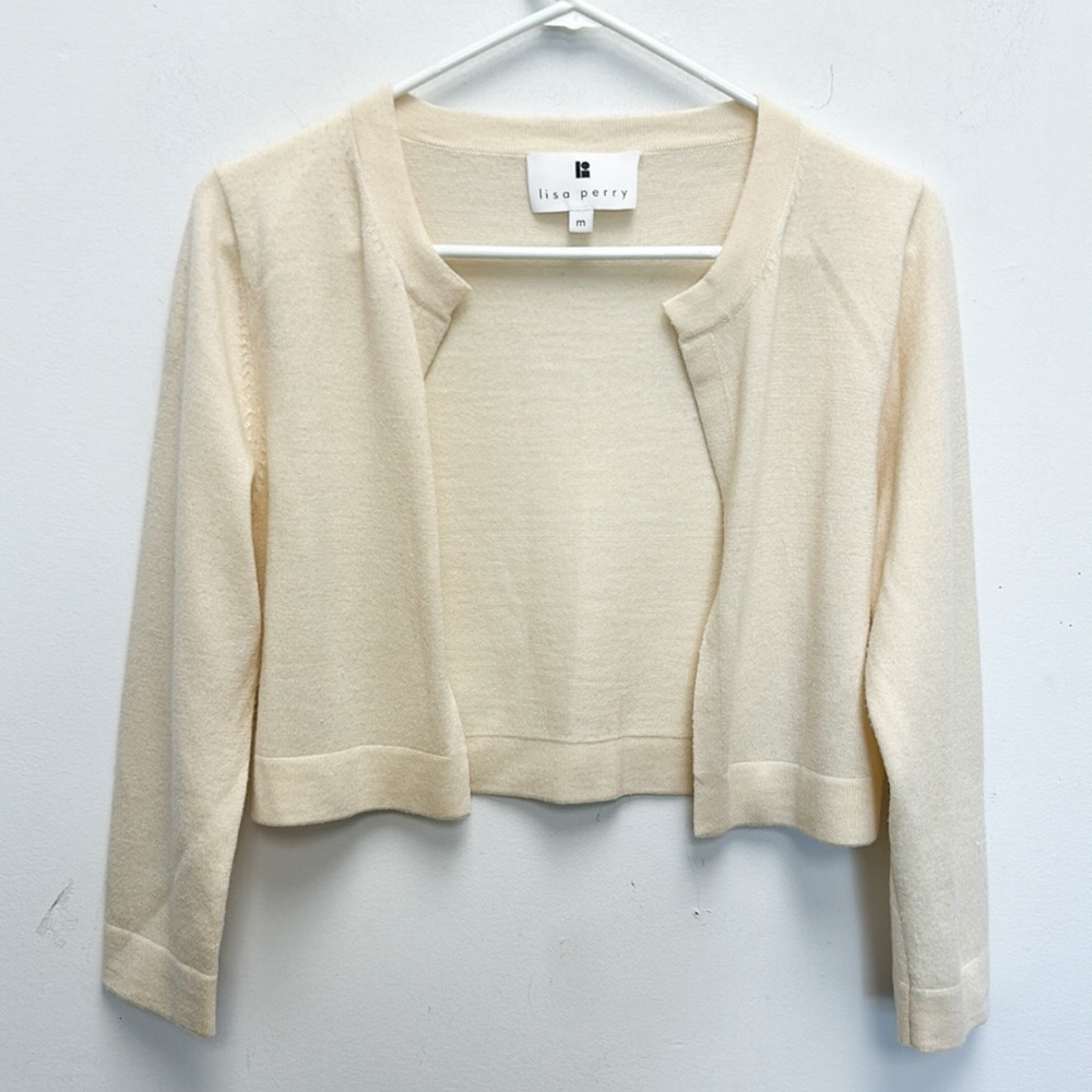 Lisa Perry cream cardigan